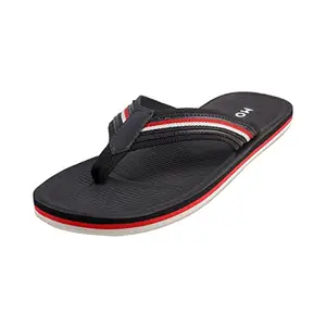 Mochi Mens Synthetic Black Slippers (Size (6 UK (40 EU))