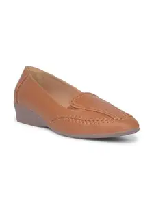 BATA Women's 5513985 Tan Ballet Flats - 4 UK (37 EU) (Claire)