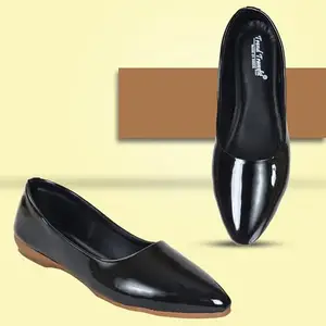 Women Mulitcolor Bellies Bellies for Women (Multicolor)_BZ_02_Bellies_G_Solid_Black_5