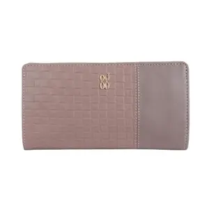 Baggit Women Purple Wallet Large Size | Ladies Stylish Purse Bag | Credit Card Money Holder