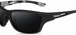 ELEGANTE Men Square Polarization Sunglasses