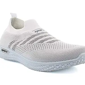 Sparx Men SM-323 White Black Casual Shoes (SD0323G#WHBK#0006)