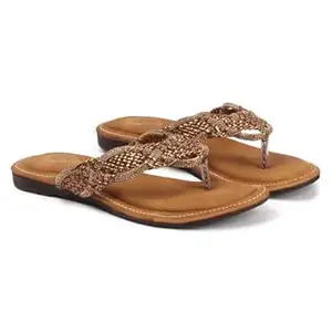 DRAG THE DEALS Women’s Casual Flat Sandals – Durable TPR Sole, Soft Footbed, Stylish Everyday Wear