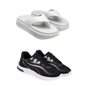 SPORTER Extra Soft Classic Casual wear with Ultra Soft Flexibility Technology Heels for Women's/Girl's(6108+2021) Multicolor