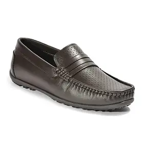 Liberty Fortune Brown Formal Non Lacing Shoe for Mens (RL-114_Brown-10)