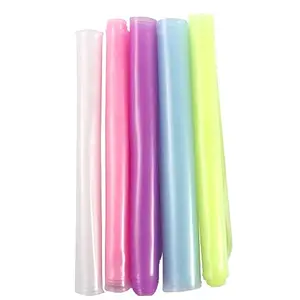 Pokinge 5pcs Silicone Keyboard Cover Protector Keyboard Skin multicolorful Waterproof Dustproof Universal Keyboard Film for Notebook Computers 12-14 inch