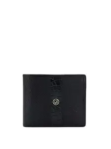 Da Milano Genuine Leather Black Bifold Men Wallet with Card Slot (10578OL)