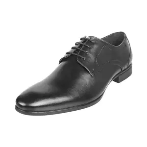 Mochi Men Leather Lace-up Formal Shoes UK/10 EU/44 (19-1) Black