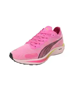 Puma Womens Liberate Nitro™ 2 WNS Poison Pink-Whisp of Pink-Black Running Shoe - 5 UK (37731612)