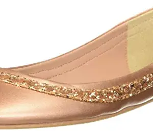 Aurelia Women's Rose Gold Ballet Flats-3.5 UK (36 EU) (20AUA9FW00009-022)
