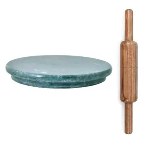 RBY Indian Green Marble Chakla 10 Inch