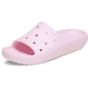 Crocs Classic Slidev2 Unisex Slide Sandal (Pink-3 UK-India)