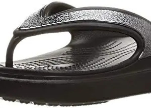 crocs Women's Black Sandal-3 Kids UK (206919-001)