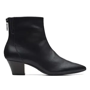 Clarks Teresa Boot Black Leat UK-5