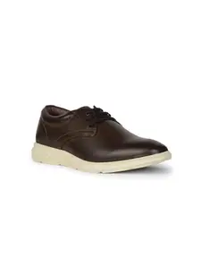 Bata Men's Derby Formal Shoes – Classic & Comfortable Brown