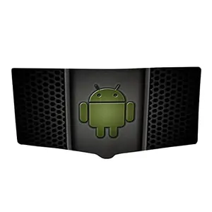 CRAFTSEVER Canvas Wallet for Men and Boys 6 Card Holder Wallet,bi fold Canvas Printed Genuine Wallet and Purse Card Holders for Men (Tan)