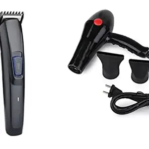 Beard trimmer hair blower dryer