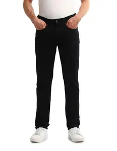 US POLO ASS. Men's Fitted Jeans (UDJEN1299_Black