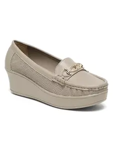 Flat n Heels Womens Grey Casual Shoes FnH GS-155-GRY