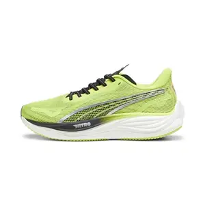 Puma Mens Velocity Nitro™ 3 Lime Pow-Black-Silver Running Shoe - 9 UK (38008001)