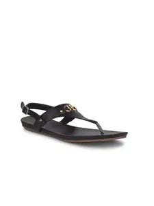 Bata Womens Ravenna Sandal Flats, (5616811), 4 Black