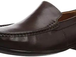 Clarks Dark Brown Coloured Mens Slip On Shoes (Size: 8)-26150736