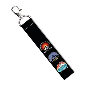 ISEE 360® Himalaya Adventure Lanyard Bag Tag with Swivel Lobster for Gift Luggage Bags Backpack Laptop Bags Workers Travelers L X H 5 X 0.8 INCH