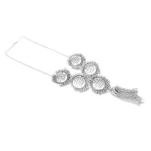 Shashwani Silver Metal Necklace-PID28710