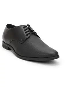 Liberty Mens UVE-111 Black Formal Shoes - 9 UK (43 EU)