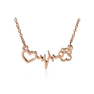 dc jewels Pendant Chain for Women (Copper)