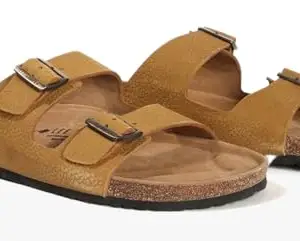 Lee Cooper Men's LC8335C Leather Sandal_LC8335C_Tan_45