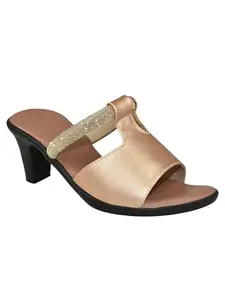 AJANTA Fashion Casual Cone Heels Sandals|Comfortable Sandals For Womens & Girls