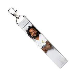 ISEE 360® Marcelo Footballer Lanyard Tag with Swivel Lobster for Gift Luggage Bags Backpack Laptop Bags L X H 5 X 0.8 INCH