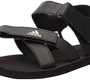 adidas Men Mesh/Synthetic HENGAT M Outdoor Sandal CBLACK/CHAGRN (UK-7)