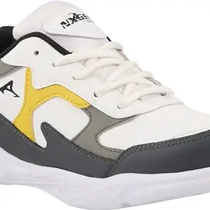 HyTech GOLD Men`s White/Yellow Shoe for Regular Use | Size - 6 | CTG-SPORTS-01 WHITE/YELLOW06