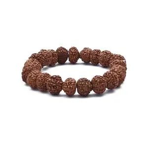 Hanu Collections's Vintage Style Rudraksha Beads Bracelet, Traditional Indian Design