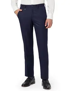 Van Heusen Men's Slim Work Utility Pants (VHTFDSLP434373_Black