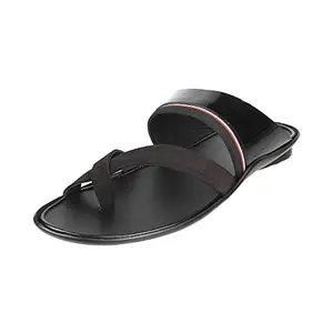 Mochi Mens Synthetic Black Slippers (Size (11 UK (45 EU))