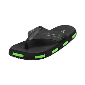 Metro Mens Synthetic Black Slippers (Size (9 UK (43 EU))
