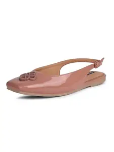 Bata Women Casual Ballerina - Brown (6Uk)