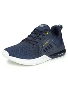 ABROS Men's Hobart ASSG0163 Running Shoes -Navy/Mustard -6UK