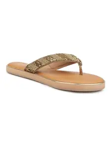 INC.5 Women Antique Ethnic One Toe Flats