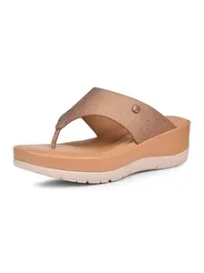 Bata Comfit Women Thong Slippers - Brown (3Uk)