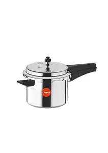 Limera Aluminium Non-Induction Pressure Cooker Non Reactive, Non Toxic & Non Staining Food Grade Surface | Long Lasting Sealing Gasket | 5 Liters Silver price in India.