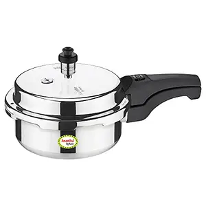 ANANTHA Induce Induction Base Outer Lid Aluminium Pressure Cooker, 2 Litres