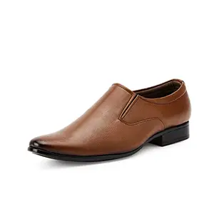 Centrino Formal Shoe for Men | Soft Cushioned Insole for All-Day Comfort | Stylish & Elegant Design | Perfect for Office, Business Casual & Formal Attire 2211-22_Brown_10