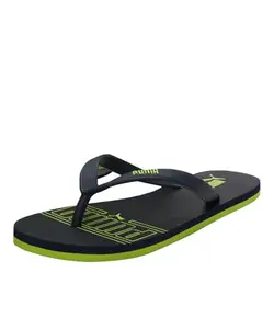 Puma mens Neon 5 Peacoat-Limepunch Flip Flop - 7 UK (38519801)