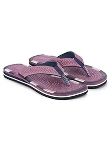 DICY Flat Casual Foot Wear for Women Comfortable Sandals for Girls Rubber Slipper Water Proof (Rozy)
