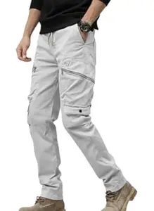 ODDMONKEY Men Cargo || Casual Trouser || Cargo Pant for Men - Stylish, Comfortable, Multi-Pocket Design for Outdoor, Work Wear & Casual