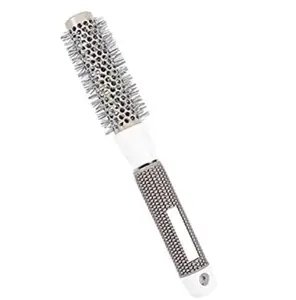 Feelhigh Round Styling Brush with Natural Boar Bristle for Hair Drying, Curling, Styling
